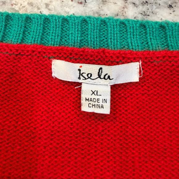 Christmas Sweater Llama Reindeer XL - Picture 5 of 6